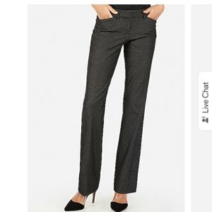 Low Rise Barely Boot Editor Pant
